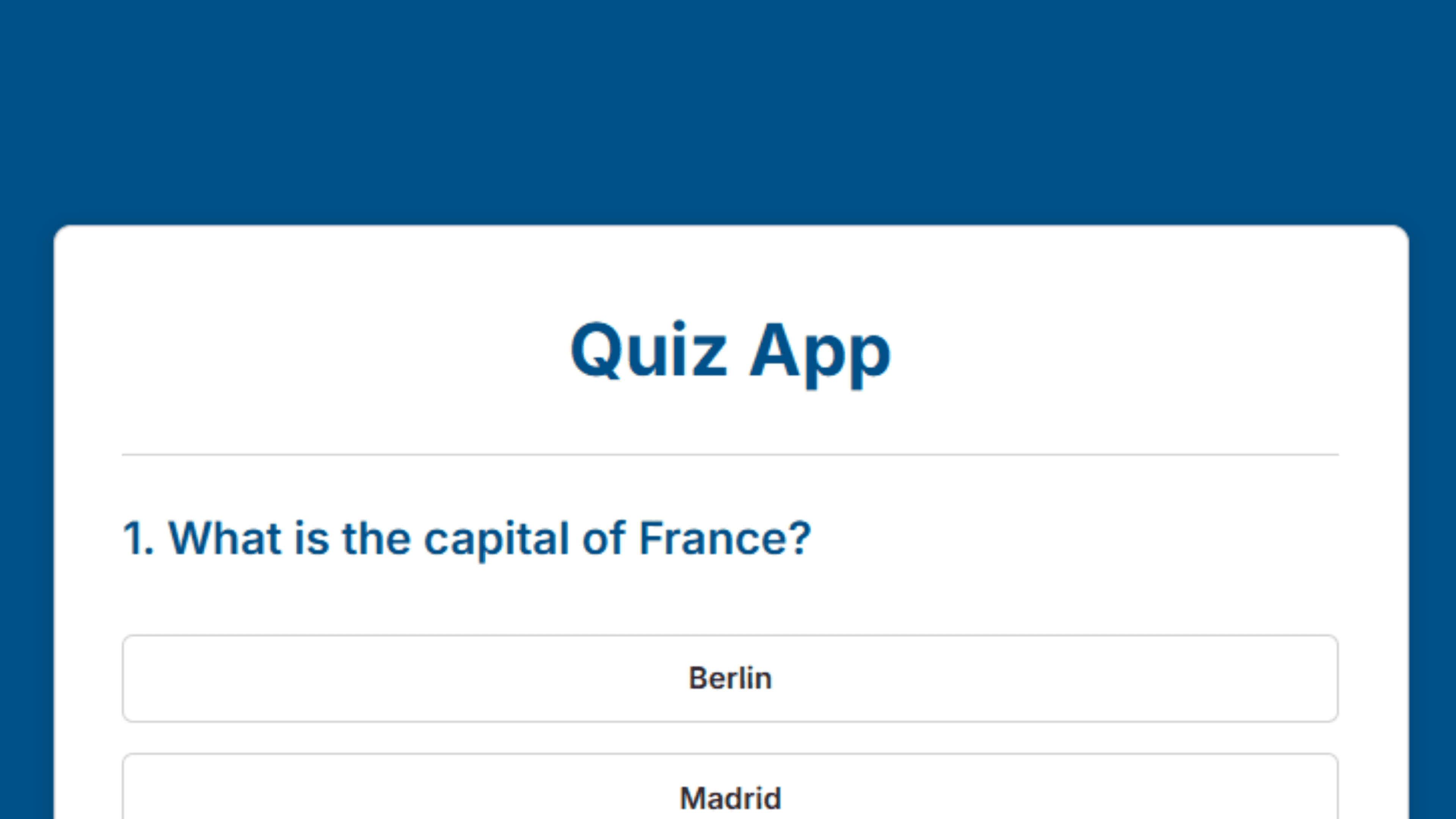 Quiz-App